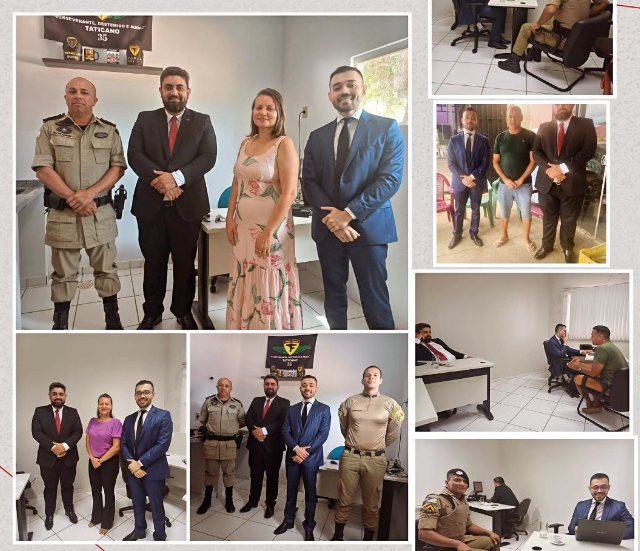 Visita técnica a Sede da 9ª CIPM na cidade de Goiantins